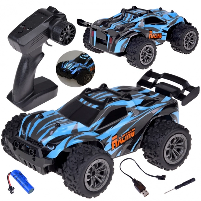 Zdalnie sterowane auto Rapid Monster z podświetleniem