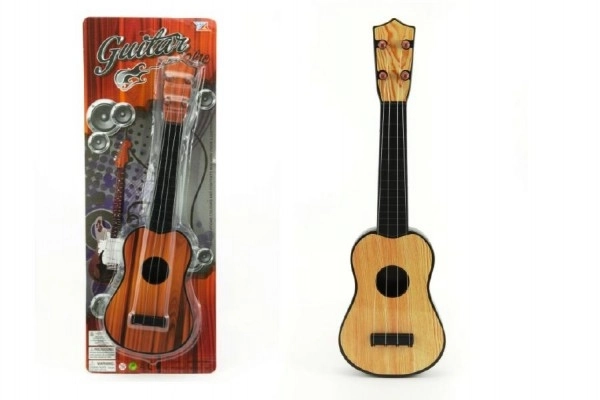 Gitara plastikowa 40cm 2 kolory na karcie