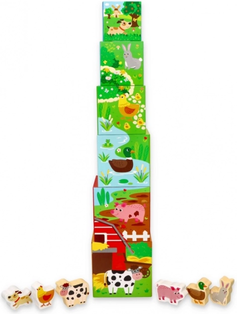 Wieża wysoka aż do 57,5 cm