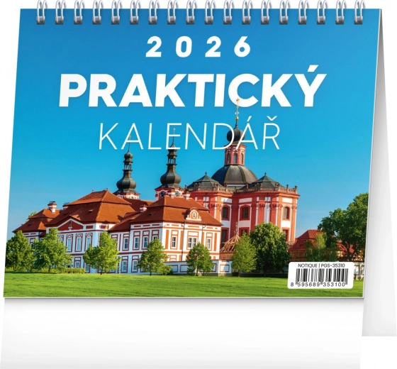 Kalendarz biurkowy 2026 z cytatami