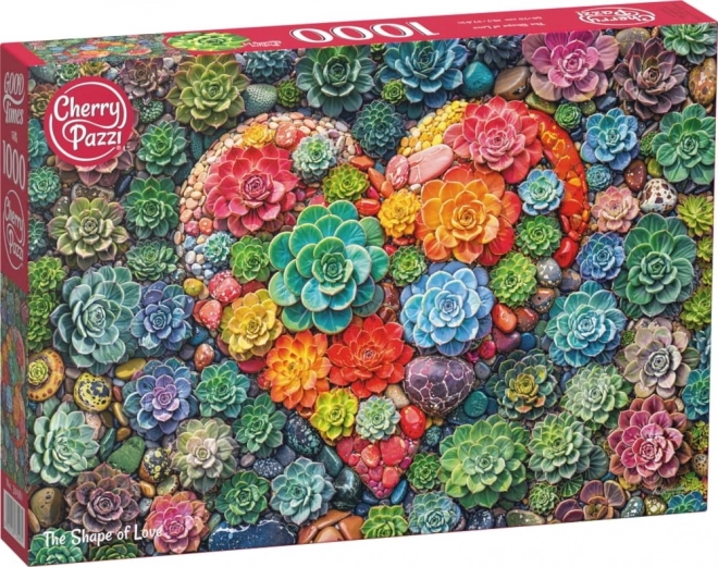 Puzzle CHERRY PAZZI Serce miłości 1000 elementów