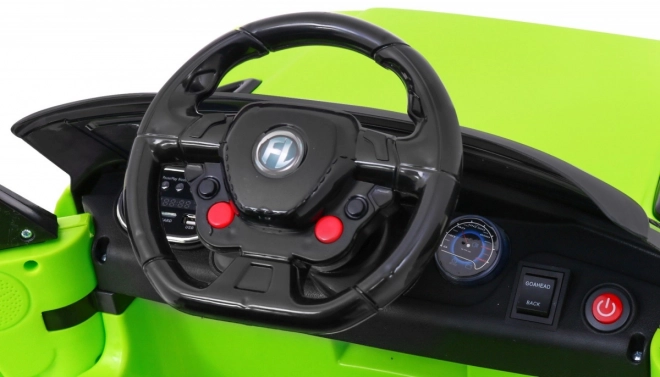 Elektryczne autko Land Rapid Racer zielone
