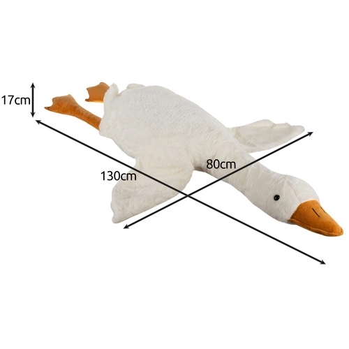 Duża pluszowa gęś dla dzieci 130 cm