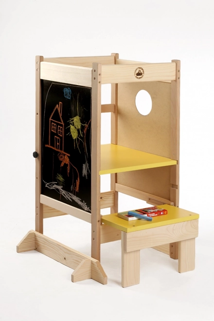 Wielounctionalne drewniane wie7c1 edukacyjna