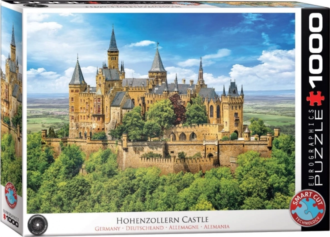 Puzzle Zamek Hohenzollern Niemcy 1000 elementów