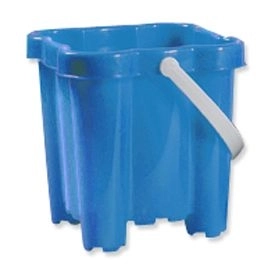 Androni Wiaderko zamek 4 wieże wysokość 16 cm – Modrý