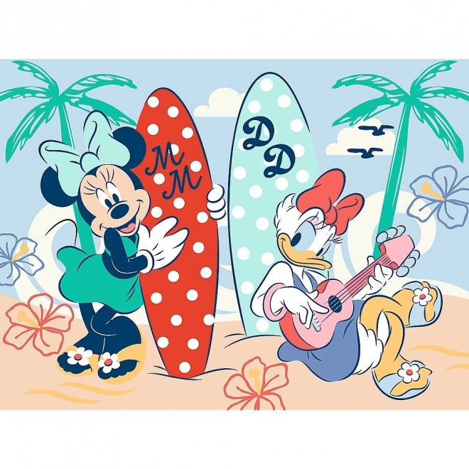 Puzzle Kolorowa Minnie 30 elementów