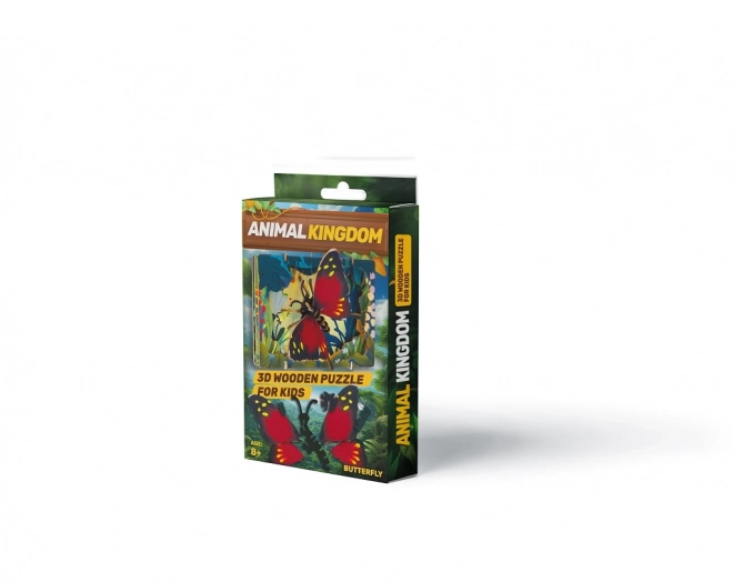 EscapeWelt 3D drewniane puzzle motyl