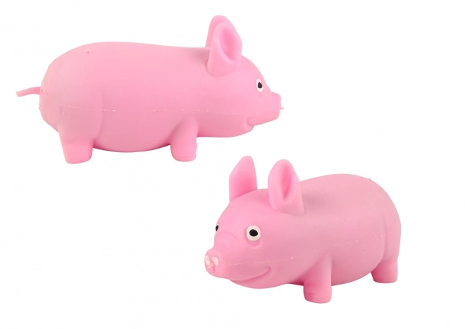 Elastyczna różowa zabawka squishy świnka