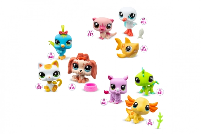 Littlest Pet Shop figurki 3 sztuki