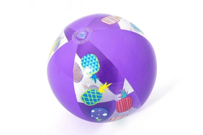 Kolorowa nadmuchiwana piłka plażowa Bestway Groove 'n Splash 51 cm owoce