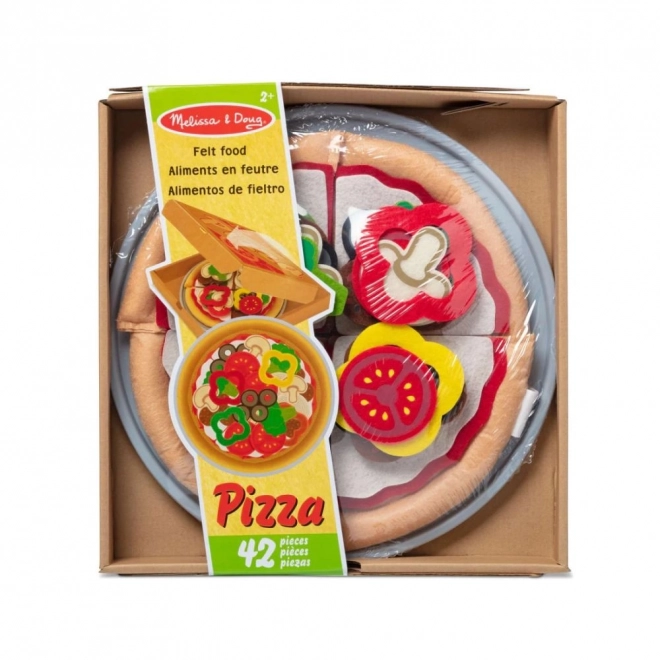 Zestaw do pizzy z filcu Melissa & Doug
