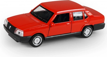 Metalowy retro samochodzik 13 cm z napędem typu pull-back 1:32