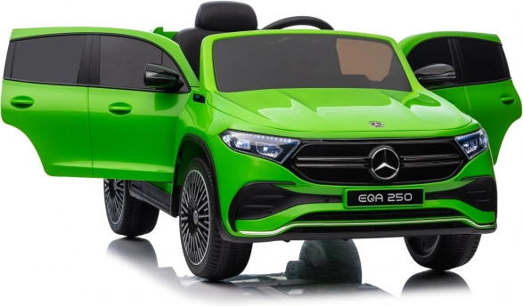 Elektryczne auto Mercedes Benz EQA 250 zielone