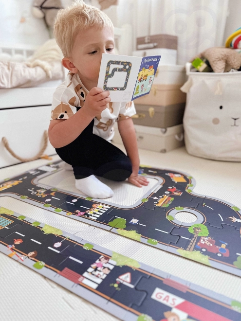 Tooky Toy Autopaska Puzzle