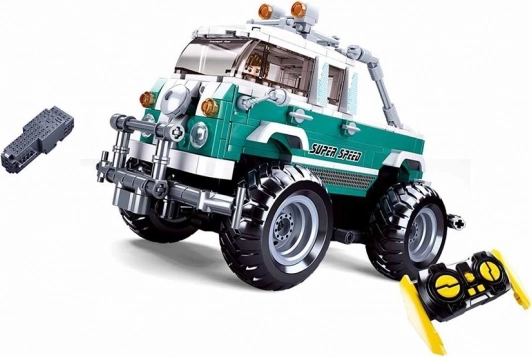 Sluban Power Bricks Monster SUV na zdalne sterowanie RC 2,4 GHz – zestaw konstrukcyjny