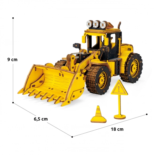 RoboTime drewniane puzzle 3D - Ładowarka