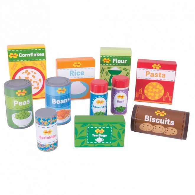 Bigjigs Toys Zestaw trwałej żywności