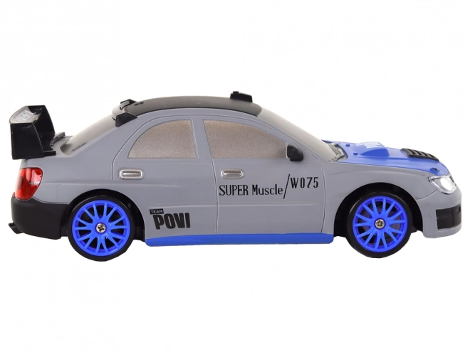 Zdalnie sterowany samochód sportowy R/C 1:24 wymienne koła – szare