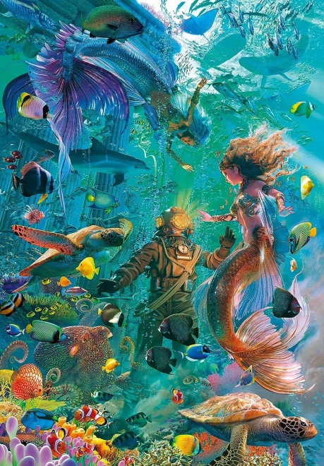 Puzzle 9000 kawałków Magiczny Podwodny Świat