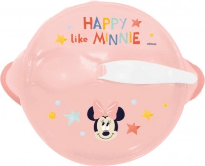 Miska z przyssawką i pokrywką Minnie