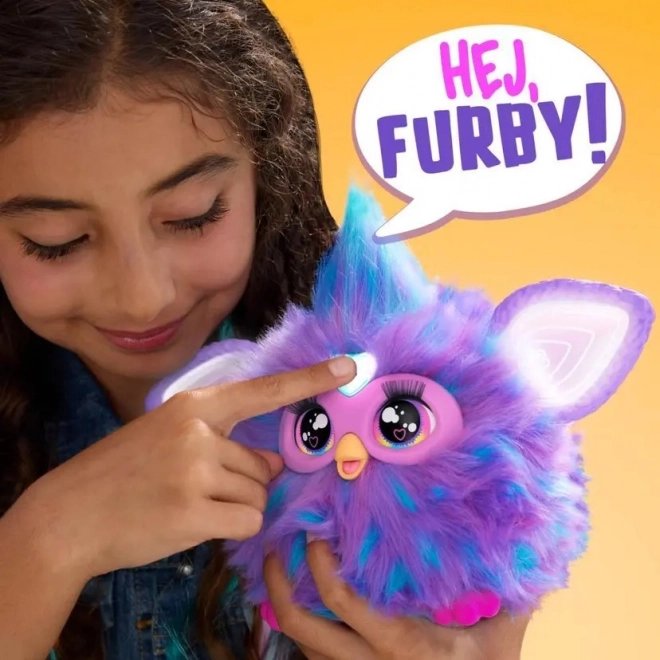 Interaktywny fioletowy maskot Furby 2.0