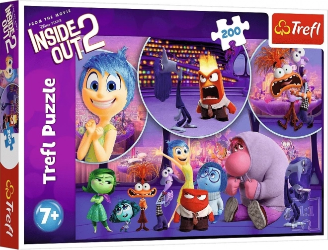 Puzzle 200 elementów emocje dziecięce W głowie się nie mieści 2
