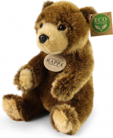 Pluszowy brązowy niedźwiedź 19 cm eco-friendly RAPPA