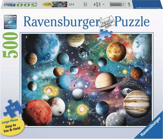 Puzzle Przestrzeń XXL 500 elementów Ravensburger