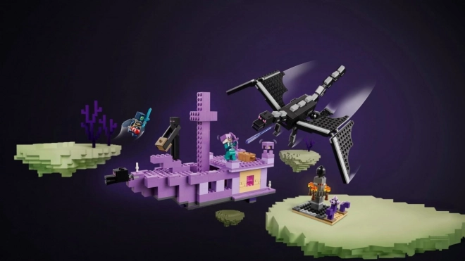 LEGO Minecraft 21264 Smok Endu i statek Endu