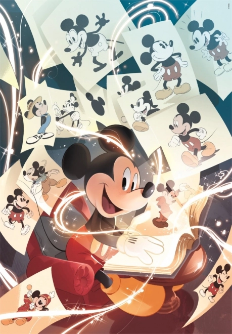 Puzzle 1000 części Kompaktowe Mickey Mouse Święto