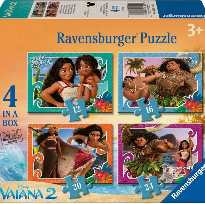 Ravensburger Puzzle Vaiana 4w1