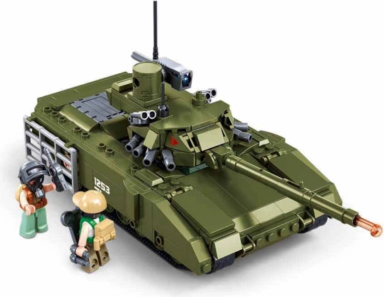 Zestaw klocków Tank Armata Sluban Army