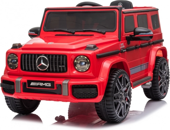Dziecięcy samochód na akumulator Mercedes G63 czerwony