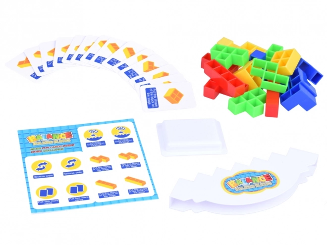 Klocki balansujące Wieża Tetris Gra 3D
