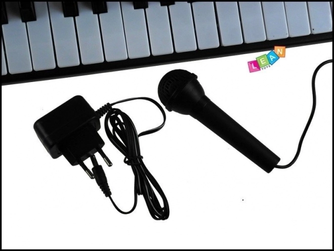 Elektroniczne klawisze z mikrofonem