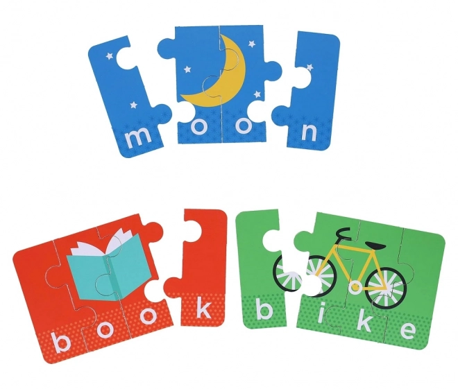 Petit Collage Moje pierwsze literowanie puzzle z przedmiotami