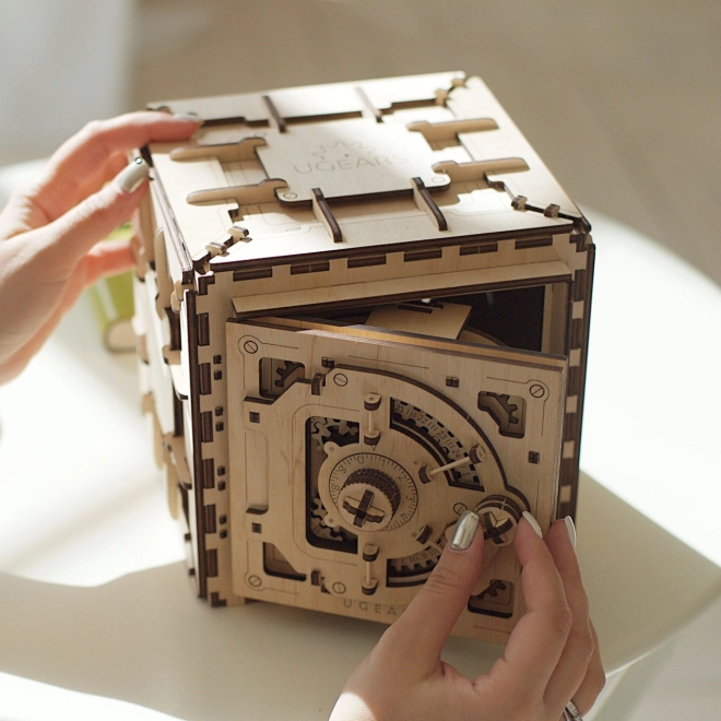 Ugears 3D puzzle - Sejf 179 elementów