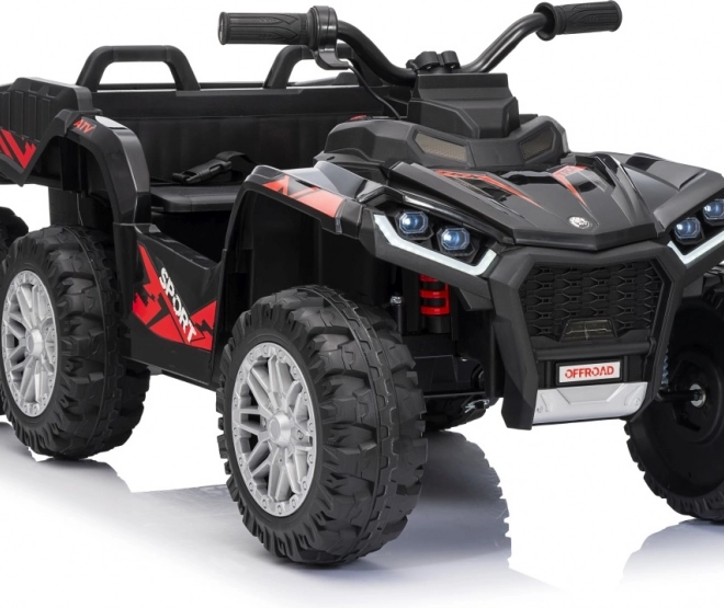 Dziecięca czterokołowa Quad Sport TX ATV czarna