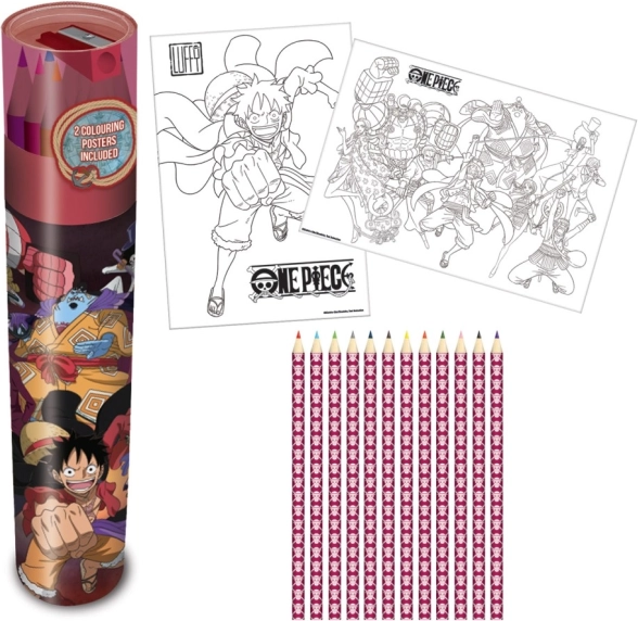 Zestaw kredek ONE PIECE 12 szt. w etui