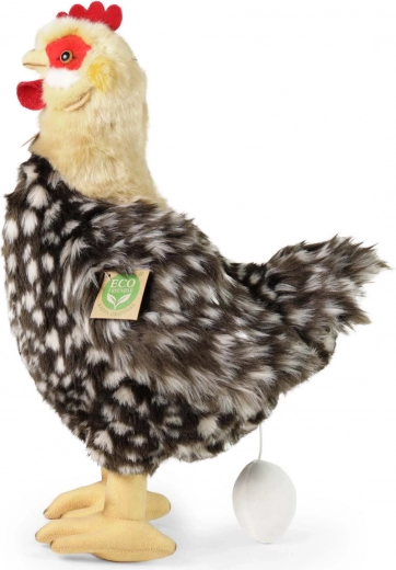 Zabawne materiałowe jajeczko na sznureczku