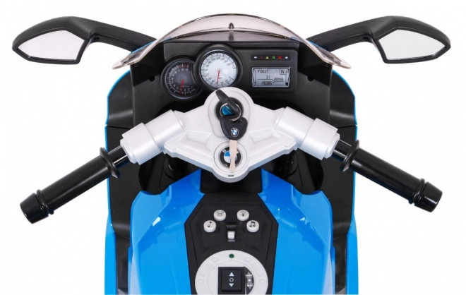 Dziecięcy motocykl elektryczny BMW K1300 S niebieski