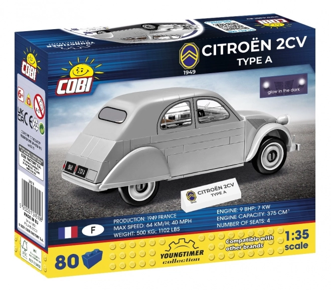 Zestaw konstrukcyjny Citroën 2CV Typ A 1949