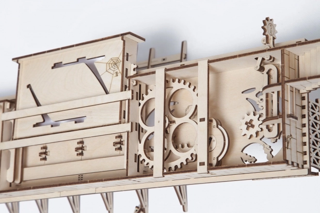 Ugears 3D puzzle - Dworzec kolejowy 196 części