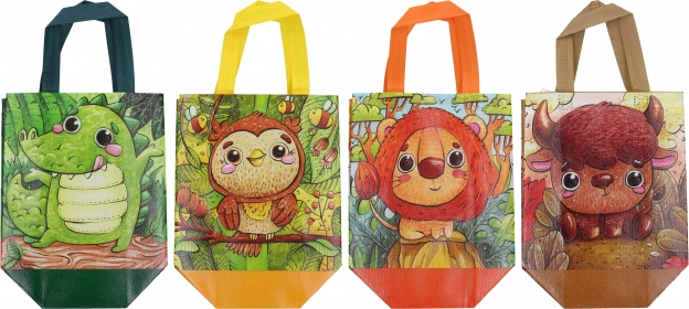 Torba prezentowa S dla dzieci 27 × 29 × 12 cm z włókniny