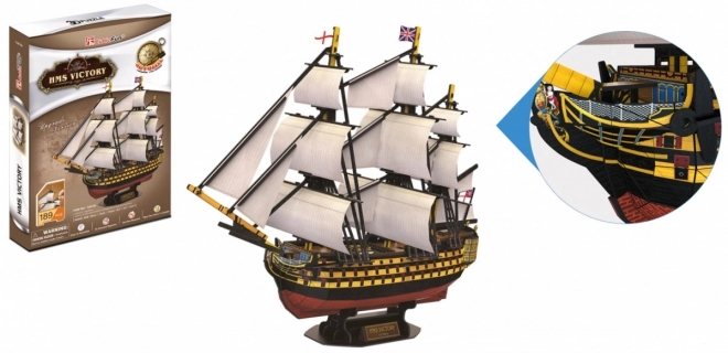 3D puzzle żaglowiec HMS Victory