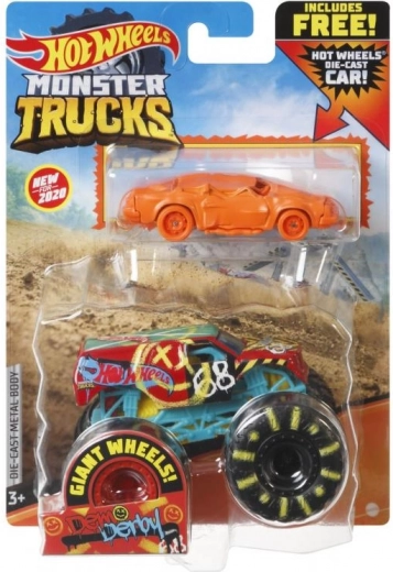 W zestawie także samochodzik w skali 1:64