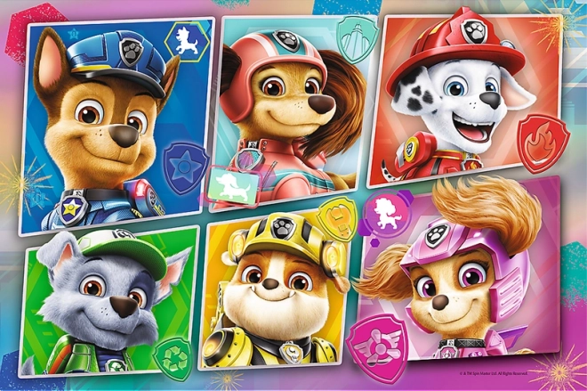 TREFL Puzzle Psi Patrol: Przyjaciele gotowi do akcji 60 elementów