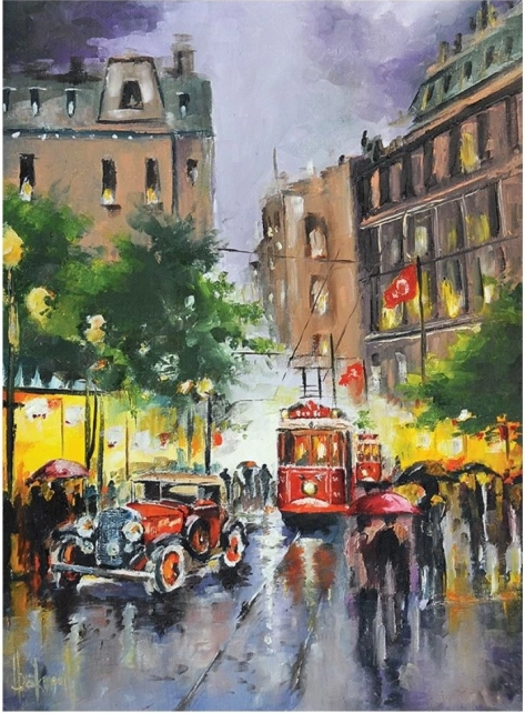 Puzzle ANATOLIAN Aleja Istiklal w Stambule 1000 elementów