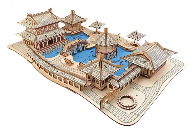 Woodcraft Drewniane 3D puzzle Ogrody Suzhou